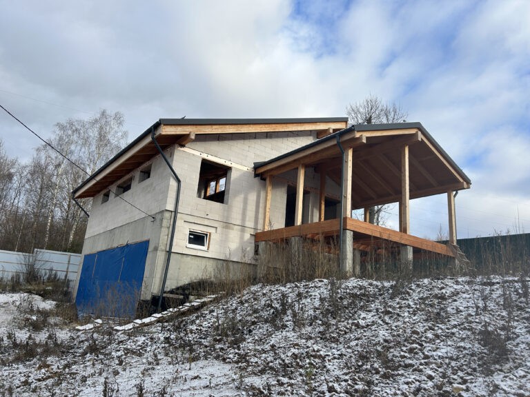 Фасад дома Зеленоград — главный вид