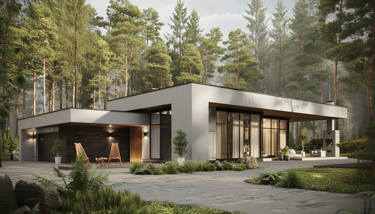 Дом из газоблока