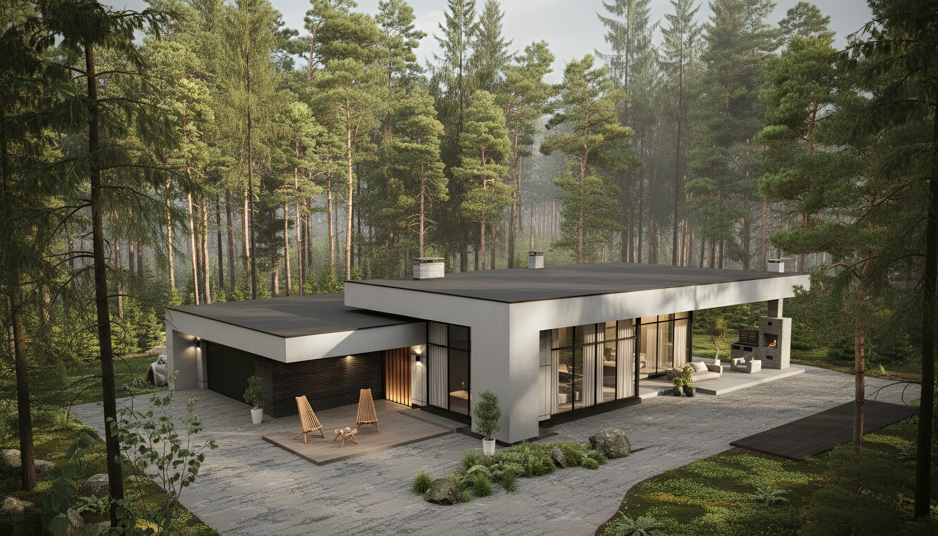 Дом из газоблока