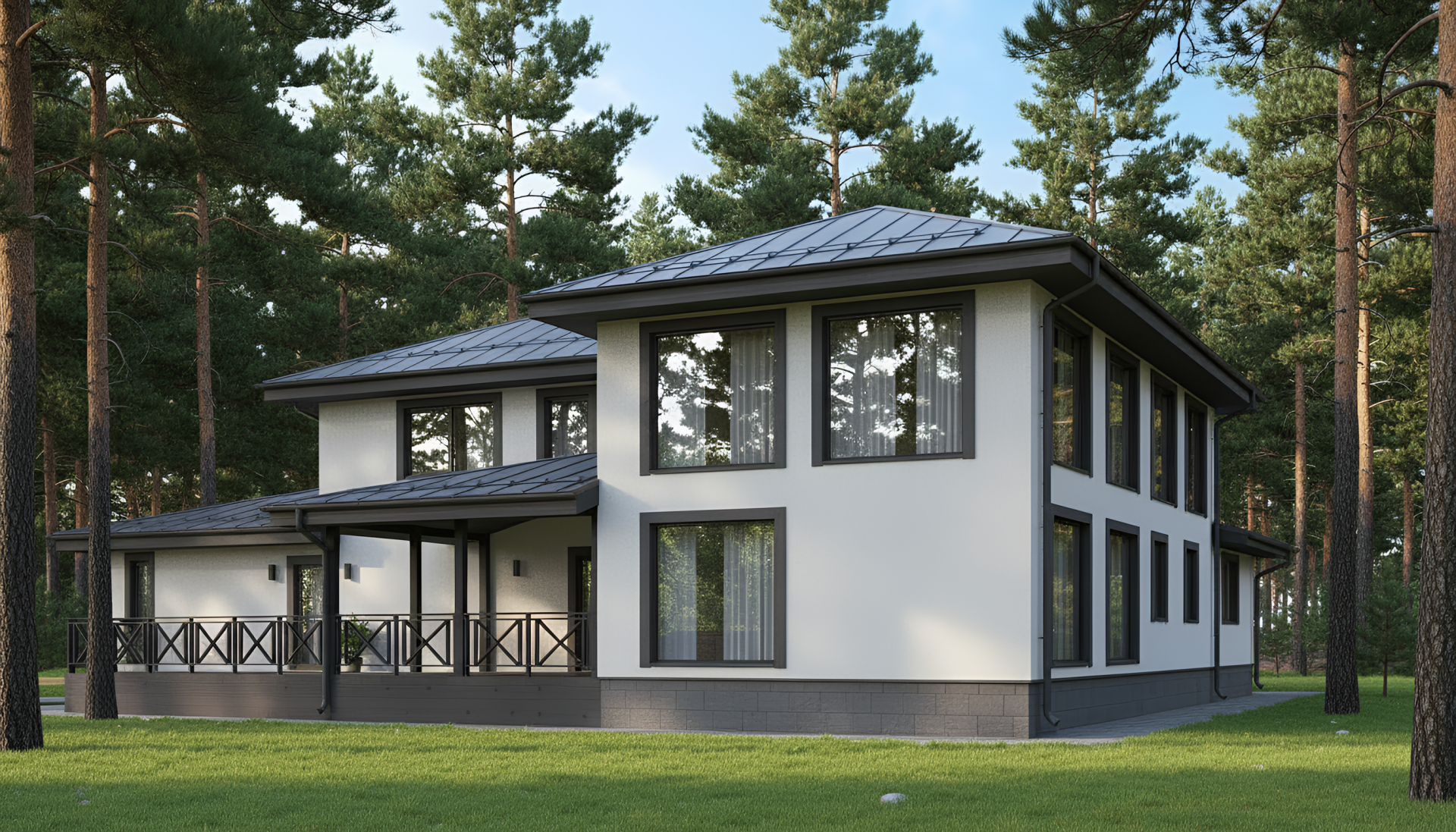 Фасад дома Копенгаген — вид 2